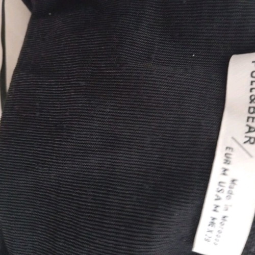 Pull & Bear elastic black glitter dress medium like new