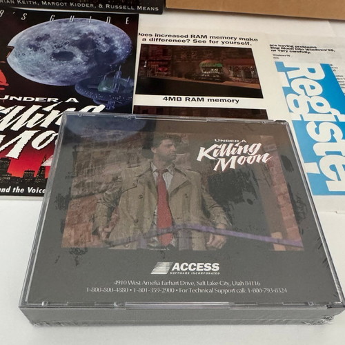 Tex Murphy Under a Killing Moon PC παιχνίδι σαν καινούργιο, adventure
