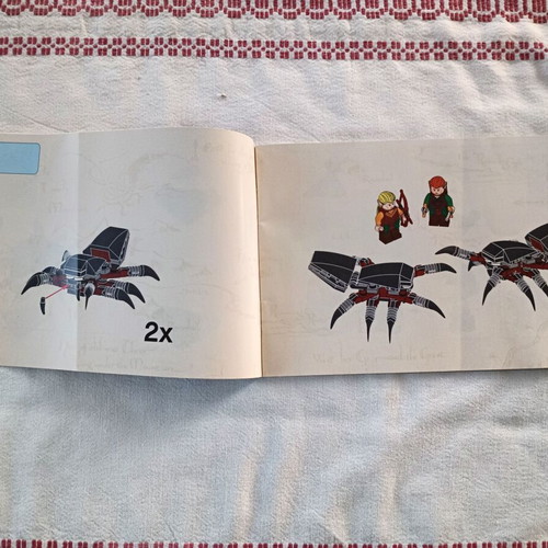 Lego Hobbit Set 79001 instructions used