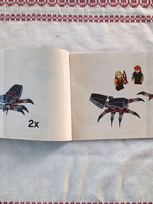 Lego Hobbit Set 79001 instructions used
