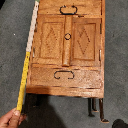 Nightstand used, solid wood handmade furniture
