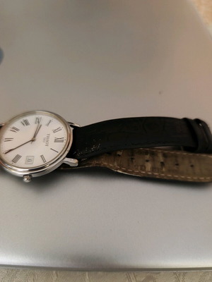 Tissot ρολόι vintage ανδρικό T870/970 σαν καινούργιο, μαύρο και άσπρο