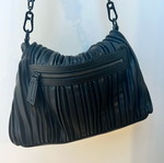 Karl Lagerfeld women's shoulder bag black like new with removable strap