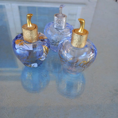 Lolita Lempicka empty bottles pack of 3 used