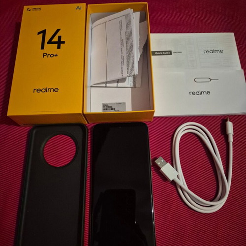 Realme 14 Pro+ 512GB 12GB Dual SIM smartphone like new, pearl white