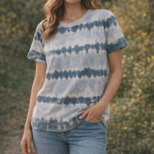 Sfera T-shirt like new, size S, gray and blue