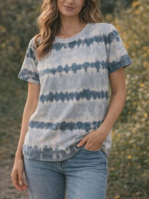Sfera T-shirt like new, size S, gray and blue