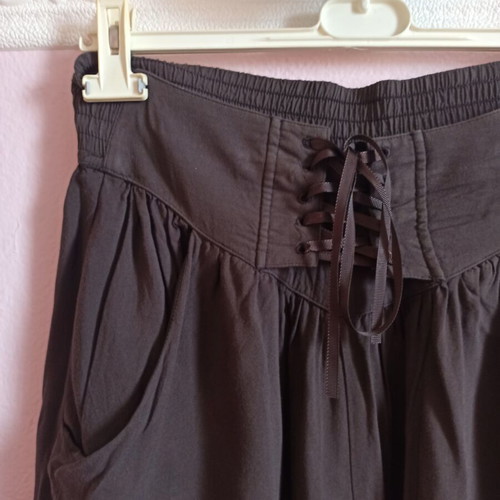 Calzedonia high-waisted women's shorts brown like new, small