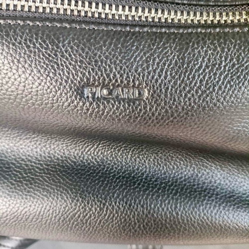 Picard leather backpack like new, black