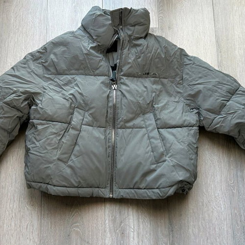 Bershka women's outerwear grey like new, size S