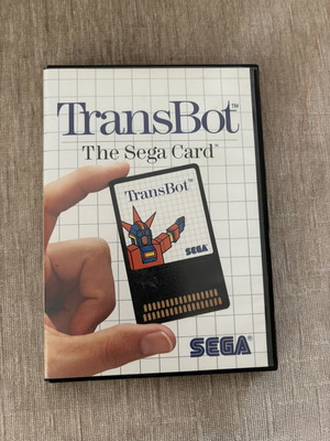 Transbot Sega Master System card, complete