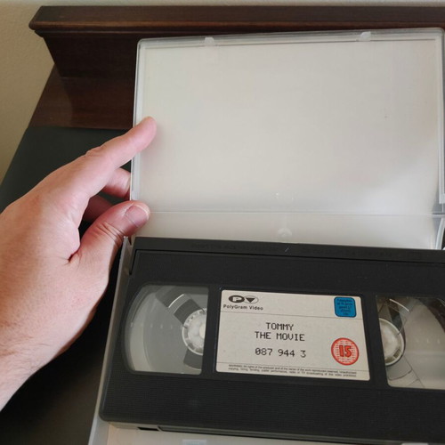 Tommy The Movie VHS tape like new, rock genre
