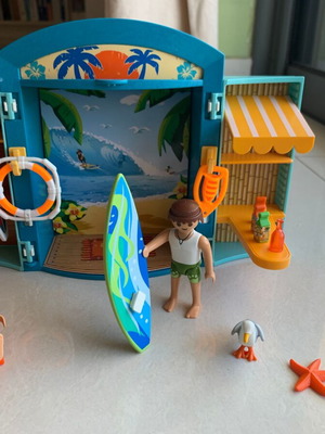 Playmobil Surf Shop 5641 μεταχειρισμένο, πλήρες σετ