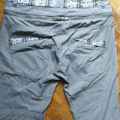 Desigual men's branded jeans with opening back part like new