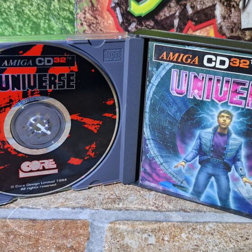 Universe game for Commodore Amiga CD32 like new, original packaging