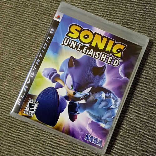 Sonic Unleashed PS3 game sealed