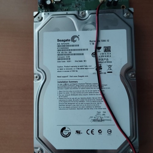 Seagate external hard disc 1 TB used, very good condition