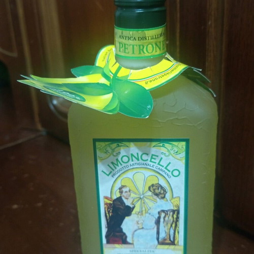 Limoncello Petrone 100% new traditional Italian lemon liqueur