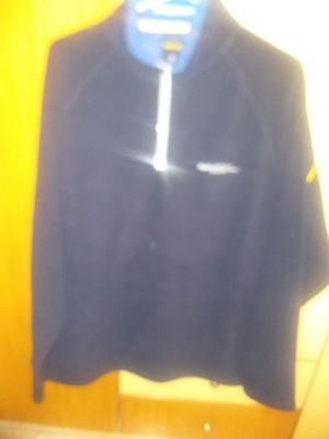 Nautica sweatshirt jacket like new, blue, size XL