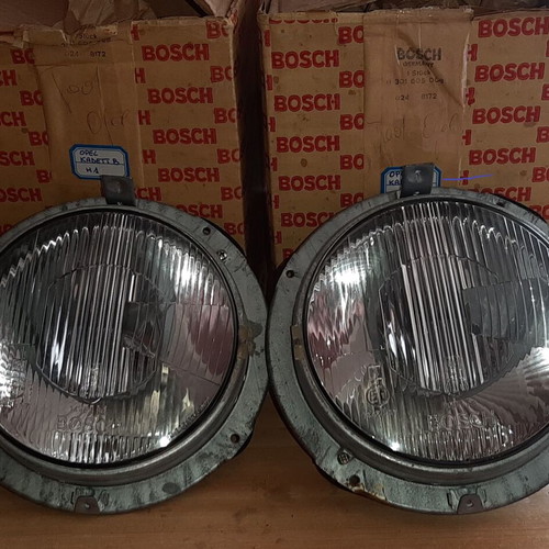 H1 headlights for Kadett B new