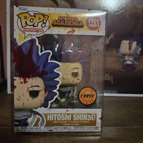Funko Pop! My Hero Academia Hitoshi Shinso Unmasked Chase vinyl figure new
