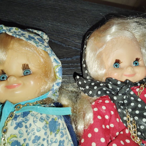 El Greco dolls used with cloth body, set of 4