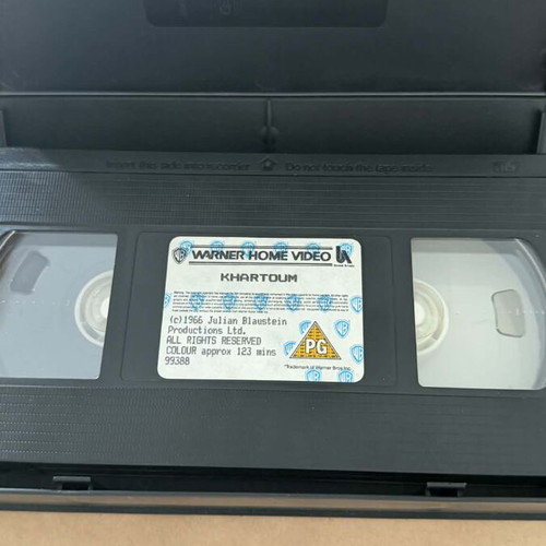 Khartoum videocassette like new