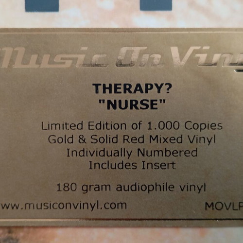 Therapy Nurse LP metal limited edition vinyl