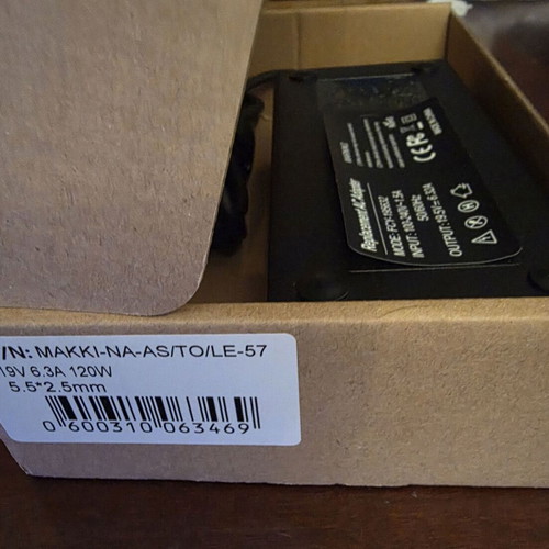 Laptop power adapter 120W 19.5V 6.32A