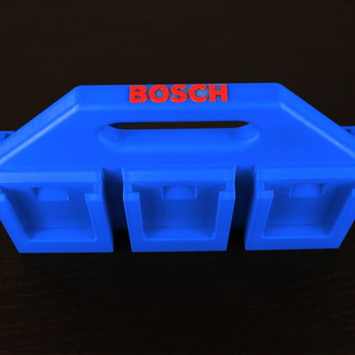 Transport base for 6 Bosch 18V batteries made to order