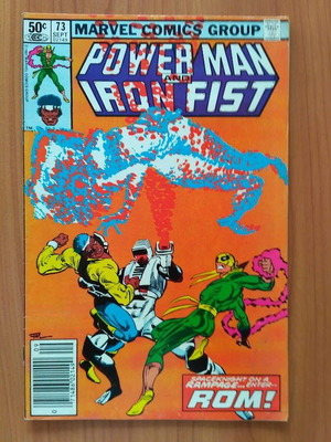 POWER MAN and IRON FIST #73, Marvel Comics 1981, отлично състояние