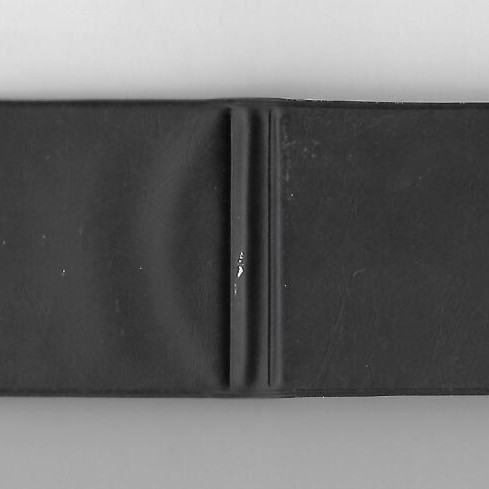 Casio SL-702c solar pocket calculator used with leather case