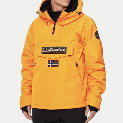 Napapijri Rainforest Next men's jacket new, orange, size L