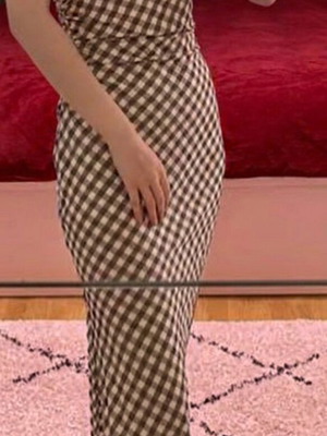 Zara midi dress, white and beige, like new