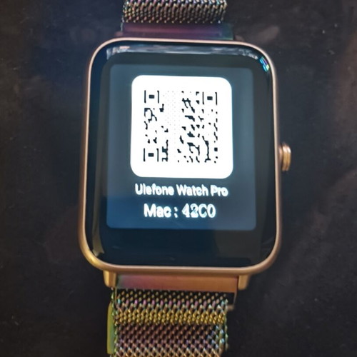 Ulefone Watch Pro smartwatch pink like new, 48 mm
