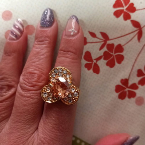 Heirloom grandmother's ring new with stones size 12