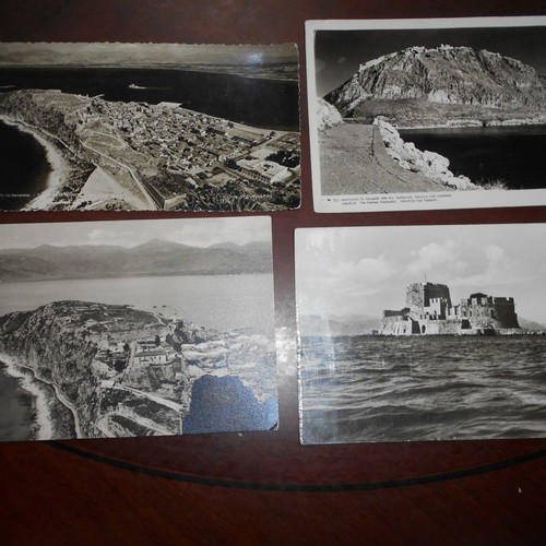 Nafplio postcards used, pack of 16, 1960s