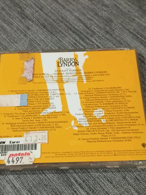 CD Barry Lyndon μουσική από βραβευμένο soundtrack σαν καινούργιο