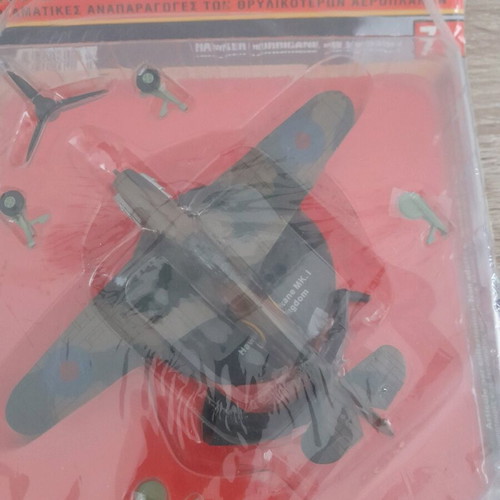 World War II fighter planes Deagostini new, metal miniatures 1:72 scale