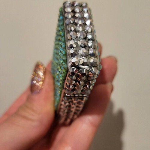 Handmade lighter with rhinestones new