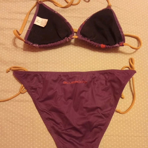 Bluepoint medium swimsuit used, purple
