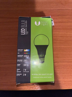 Forever Light + RGB Lamp Like New