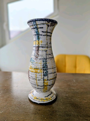 Ваза Bay Keramik 305/18 употребявана, винтидж от Западна Германия