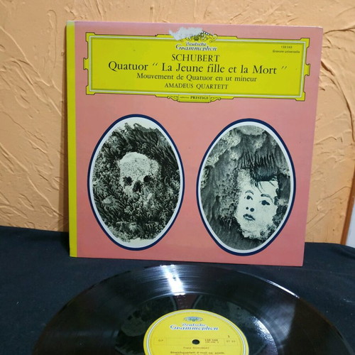 Schubert Quatuor La jeune et la mort 33 RPM vinyl record like new, classical