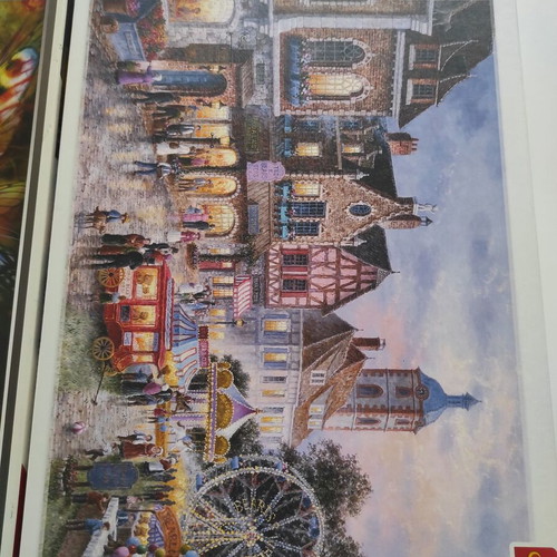 Trefl puzzle set of 3, 1000 pieces, like new