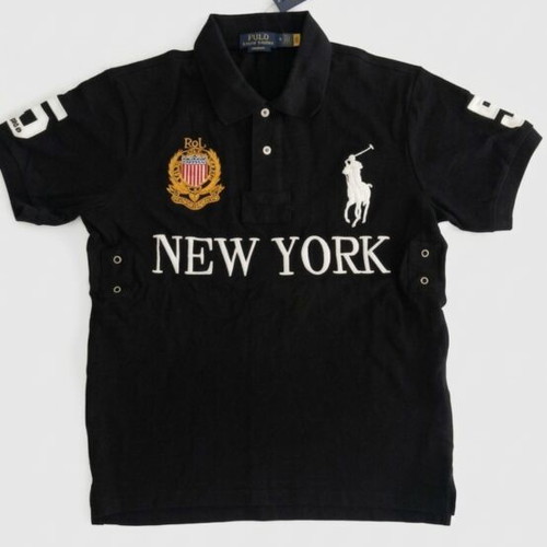 Polo Ralph Lauren New York black polo shirt