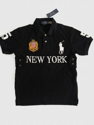 Polo Ralph Lauren New York black polo shirt