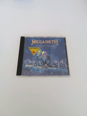 Megadeth Rust In Peace CD like new, classic 1990 metal