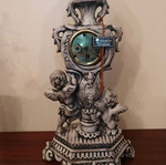 Old analog tabletop clock used, not working