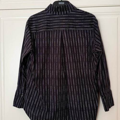 Mallory The Label striped shirt size M like new